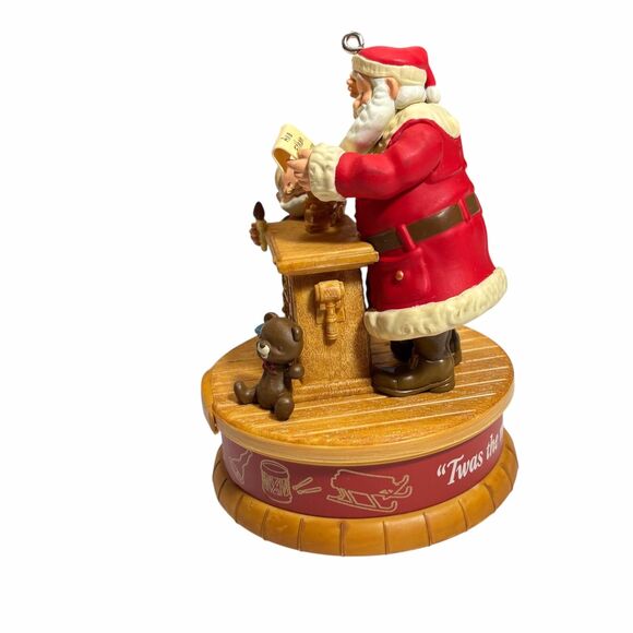 Hallmark Keepsake 2011 TWAS THE MONTH BEFORE CHRISTMAS Sound Storytelling - Picture 5 of 12